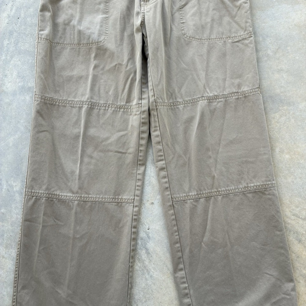 Nesi A.G. Mens 31x32 Double Knee Khaki Cargo Tactical Pants Utility Outdoor Hike - Picture 2 of 6